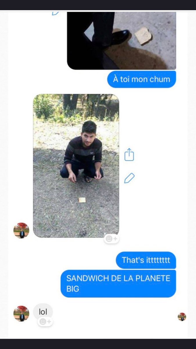 TopDesTwittos's tweet image. Pendant ce temps sur Messenger