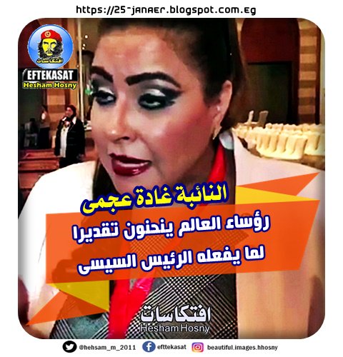 النائبة غادة عجمى رؤساء العالم ينحنون تقديرا لما يفعله الرئيس السيسى