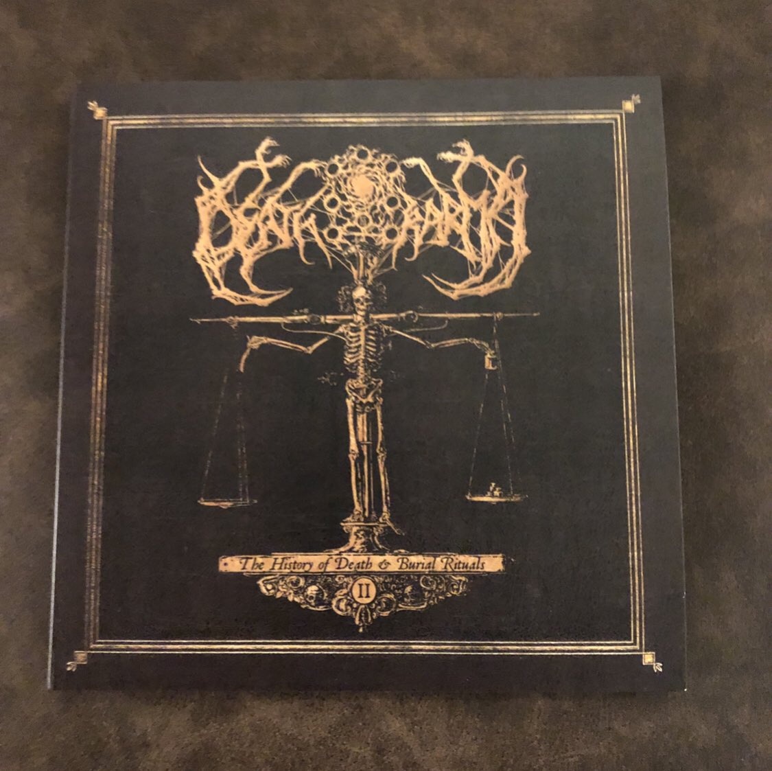satancblckmetal's tweet photo. DEATH KARMA “The History of Death &amp; Burial Rituals Part II” #deathkarma #2018blackmetal #slovakianblackmetal #blackdeathmetal #beyondeyesproductions #limitededitioncd #1of1000 #satanicblackmetal https://t.co/a7abqLb8ij