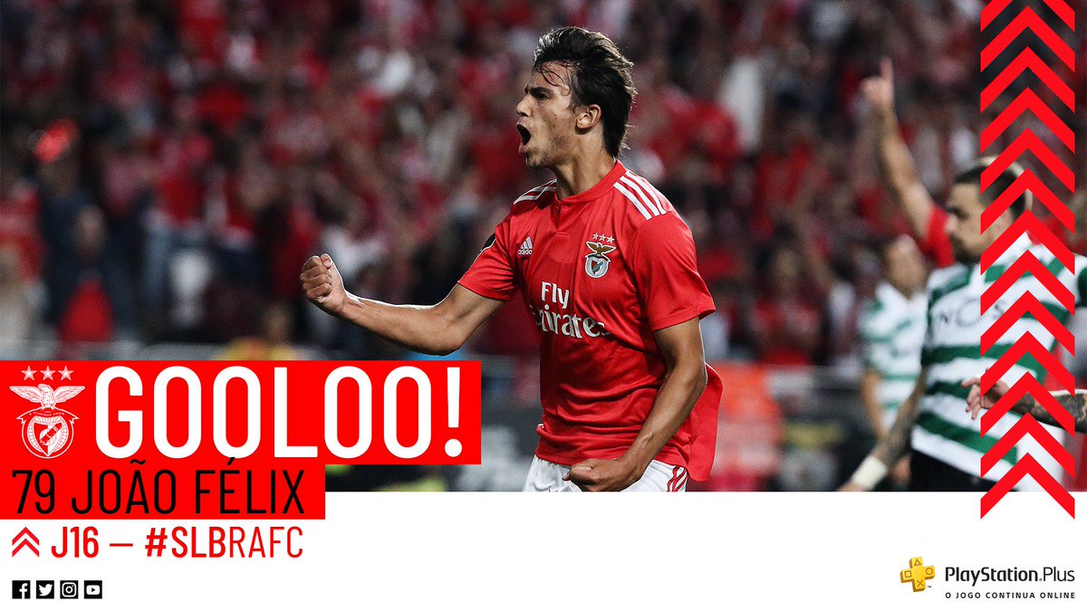 #SLBRAFC | 3-2 | ⚽ 64' GOOOOOLOOOOOO! Acompanha tudo no nosso Game Hub ➡ bit.ly/Relato_SLBRAFC   #PSPlus