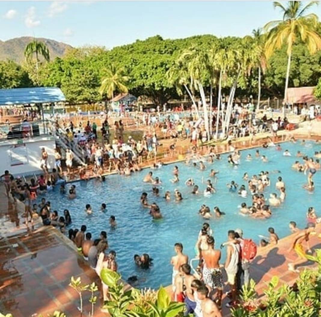 zonas verdes en el centro recreacional