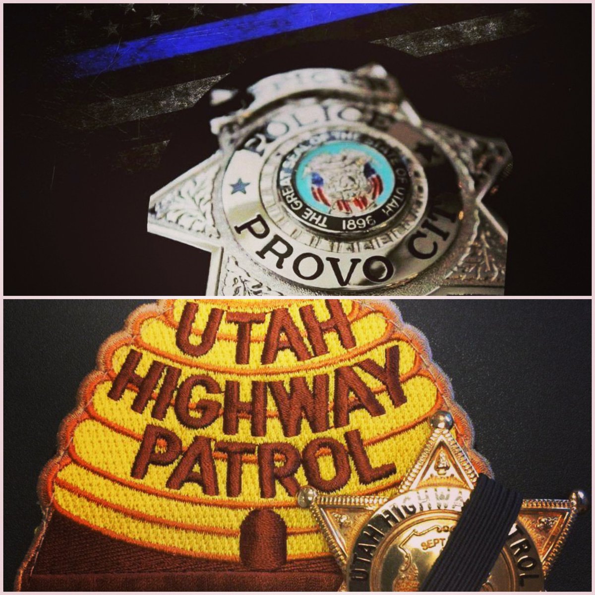 acarrubba543's tweet photo. Blessed are the peacekeepers. #officerdown #thinblueline #provopolice https://t.co/kIDtSUltSy
