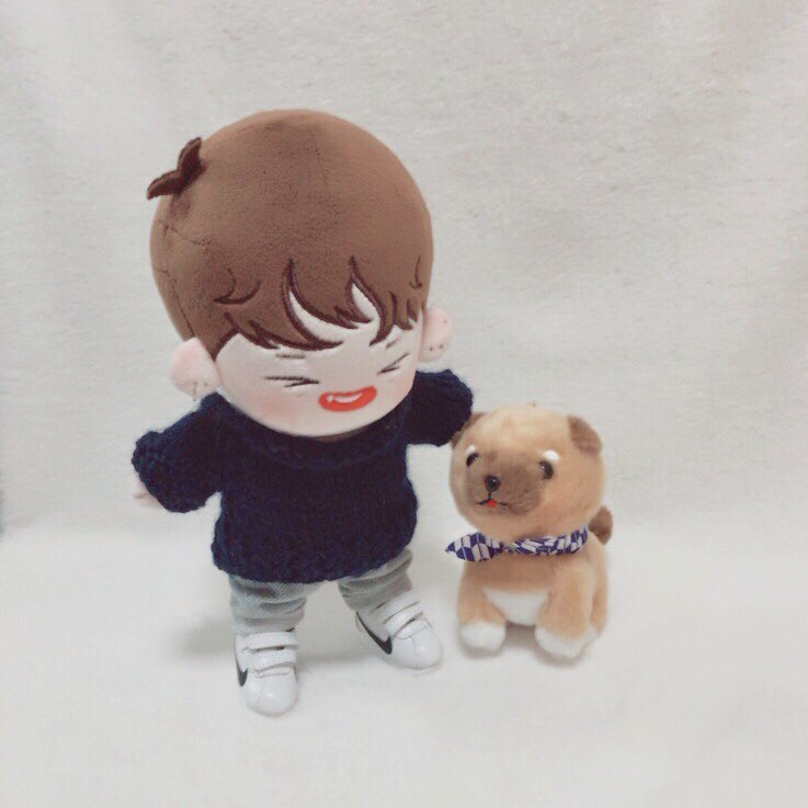 bbu_nal's tweet photo. 없던 뜨개질 취미도 만들어주는 솜덕질☺️ 
결론은 #켄뿌 + 니트 + 강아지 = ❤️ https://t.co/UXajfk15oY