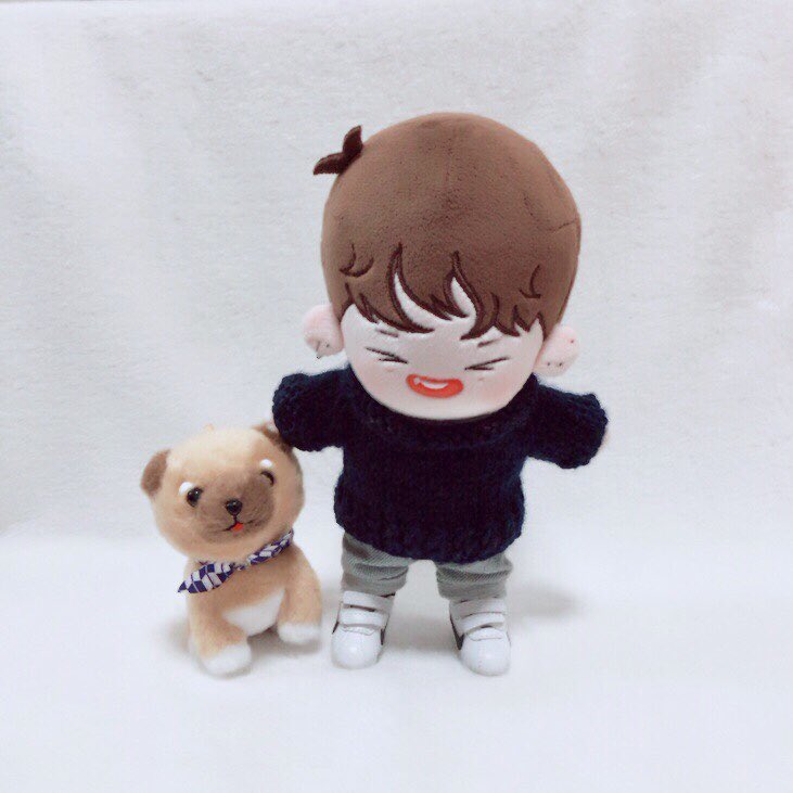bbu_nal's tweet photo. 없던 뜨개질 취미도 만들어주는 솜덕질☺️ 
결론은 #켄뿌 + 니트 + 강아지 = ❤️ https://t.co/UXajfk15oY