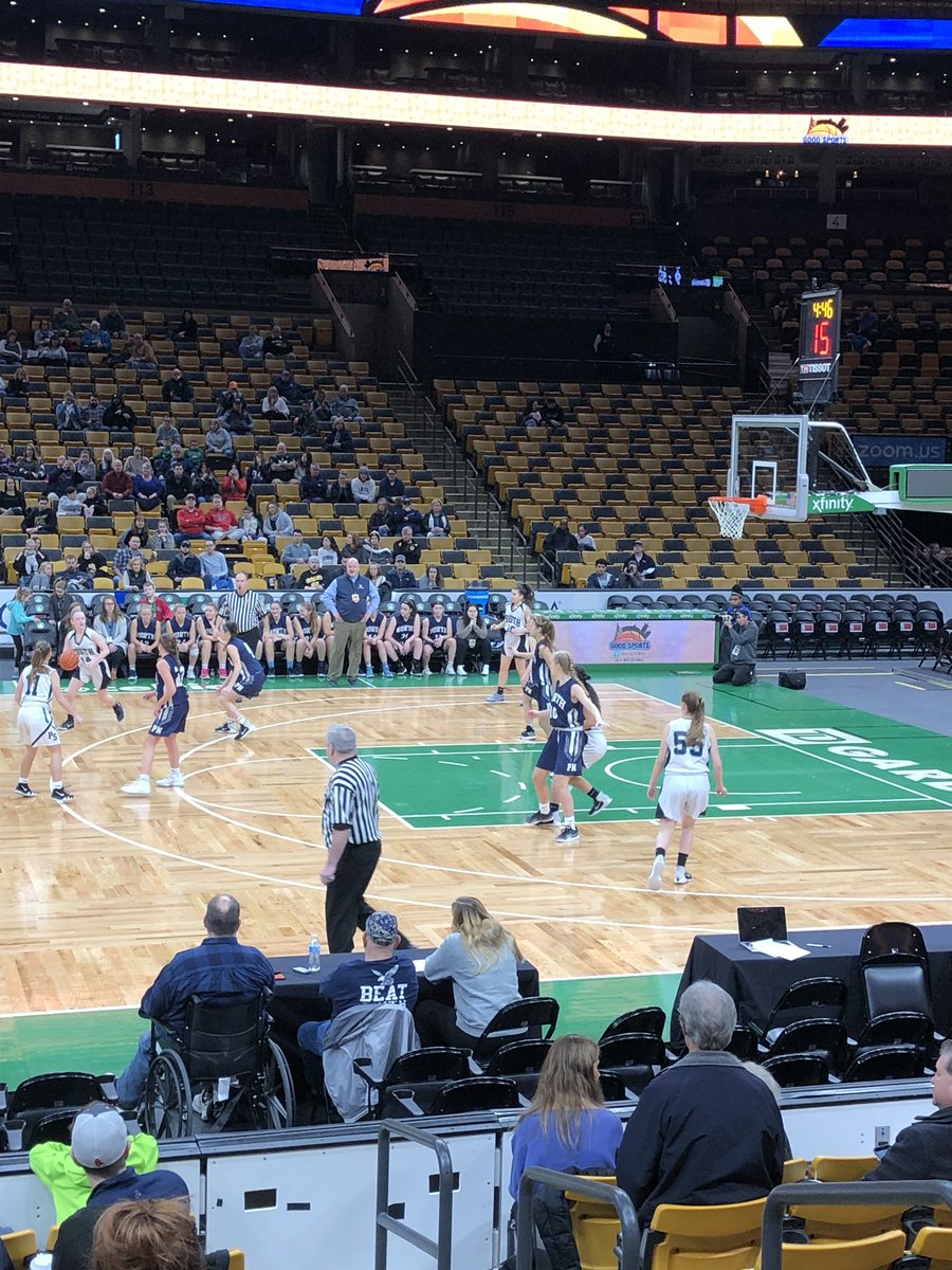 Principal4PSMS's tweet photo. Well, this is awesome!  Girls hoops @tdgarden    North vs. South!  @PlymouthSch @OldColony https://t.co/3KZTdQAebl
