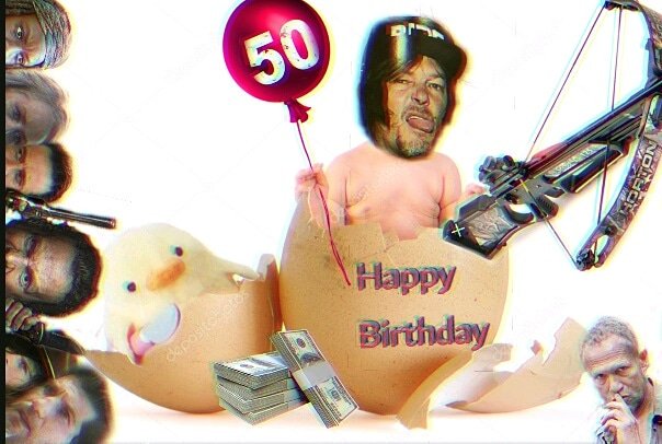 Happy Birthday Norman Norman Reedus is forever my favorite actor    