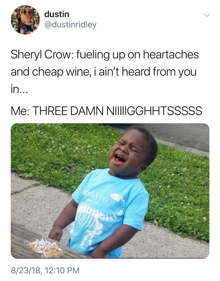 tontopolowski's tweet photo. If this isn’t you when this song comes on UR A GOD DAMN LIAR 😂 https://t.co/uLWHLTER7K