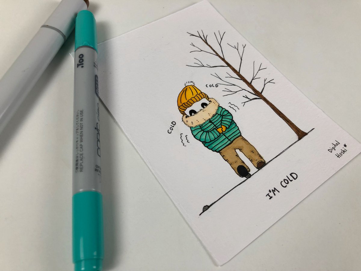 digitalhoshi's tweet photo. Day 6: Marsh went to walk at a freezing day. ❄️
https://t.co/A1sk920xFs
#freezing #cold #walking #marshmallow #winter #tree #copicmarkers #copic #copics #drawing #illustration #cute #kawaii #thelifeofMarsh #digitalhoshi https://t.co/0Q9hps5Jh7