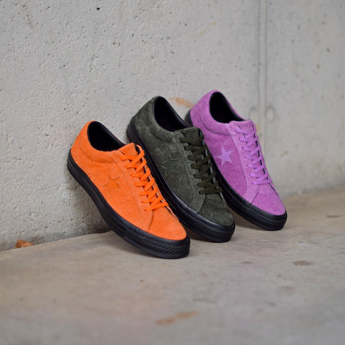 converse hairy suede