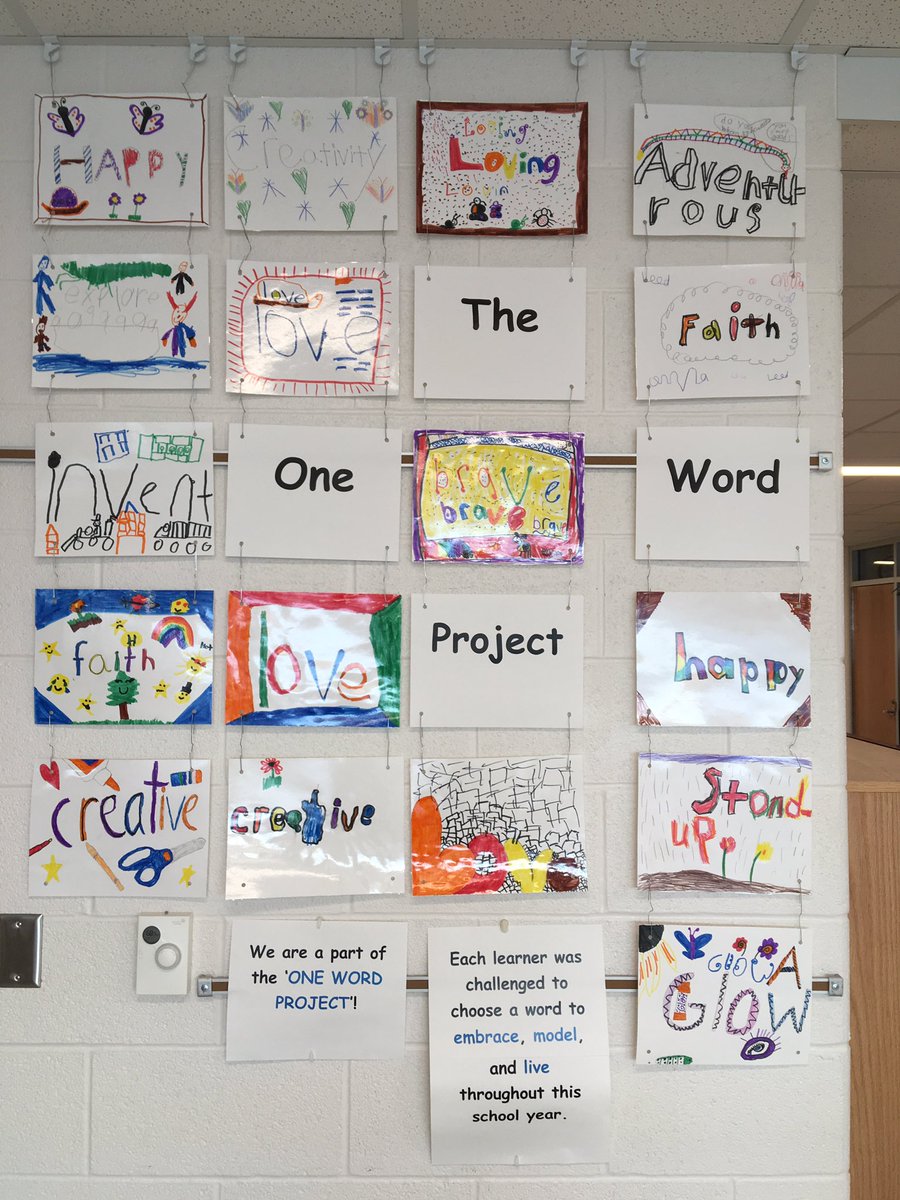 It is a bright new year in 2M! The children have revisited their words and renewed their committment to living them. #mcsd #differencemakers #whatsyourword #smallbutmighty