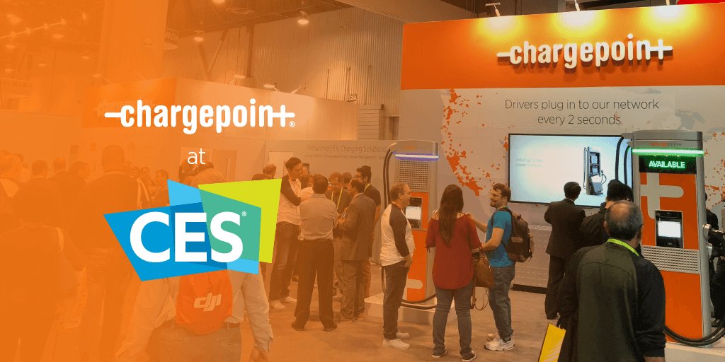 ChargePointnet's tweet photo. ChargePoint is making e-mobility a reality, visit us this week in booth 8526 at #CES2019. https://t.co/UlPDGmceZg @CES https://t.co/OSytelrzty