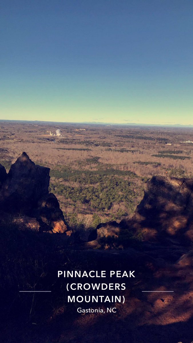 NoblinHannah's tweet photo. Jan. 5th, 2019 #crowdersmtn #pinnaclepeak #alltrails https://t.co/12wOurKDDU