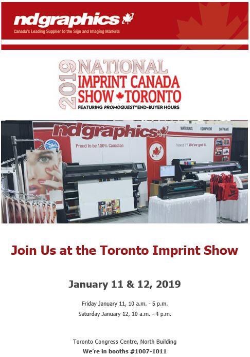 JasonHolmesND's tweet photo. Come see us next weekend at @Imprint_Canada https://t.co/kUaaWRX3uL