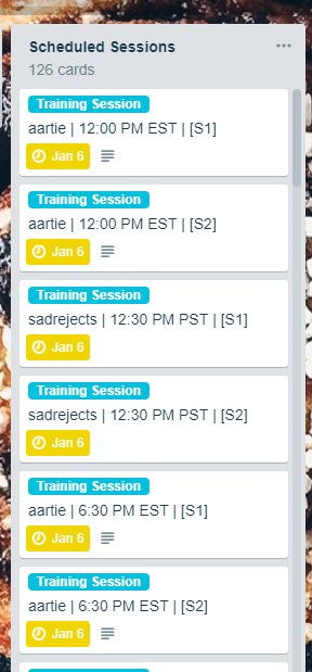 Bakiez Bakery On Twitter Want To Know When The Next Training Sessions Are Here Are All The Schedueled Trainings For Today So See When The Next Trainings Are In The Future Go