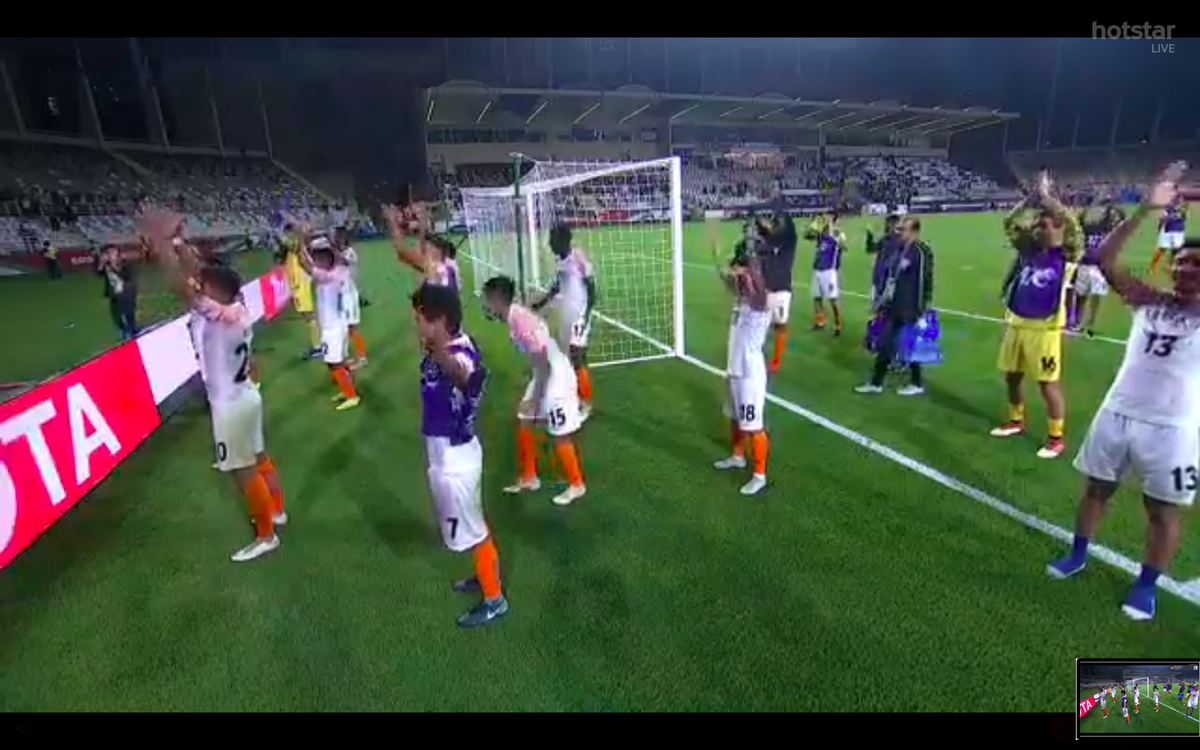 WHAT A MOMENT FOR INDIAN 🇮🇳️ FOOTBALL! First win in the Asian Cup in 55 years. Beat Thailand 4-1! #INDvTHA #AsiaCup2019