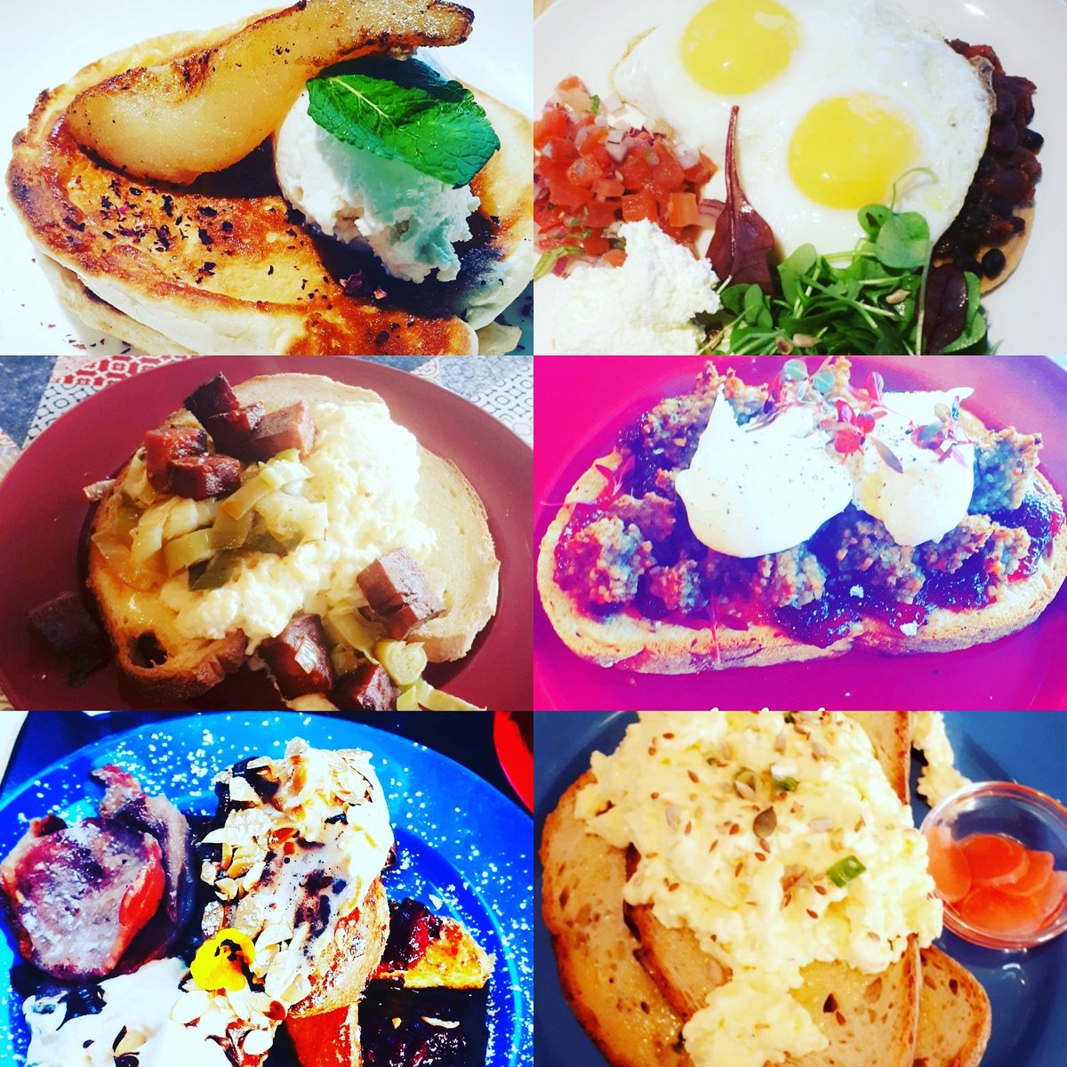 Brunch Collage #CorkBrunch Vikkis and Good day deli!