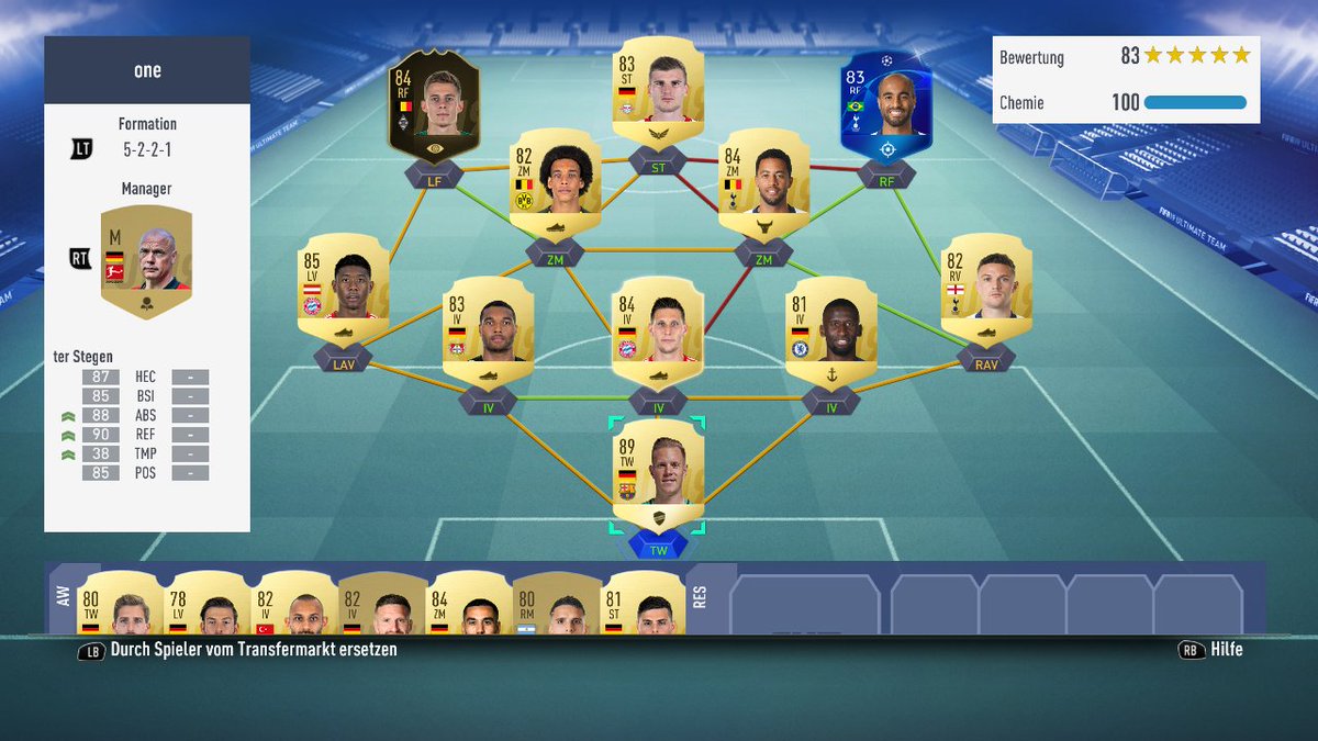 Moschine7's tweet photo. #SheeshTeam das ist mein Team ich habe noch 50k zu Verfügung ich würde mich über Verbesserungen freuen. Danke schon mal im voraus. https://t.co/9pJHTgqYab