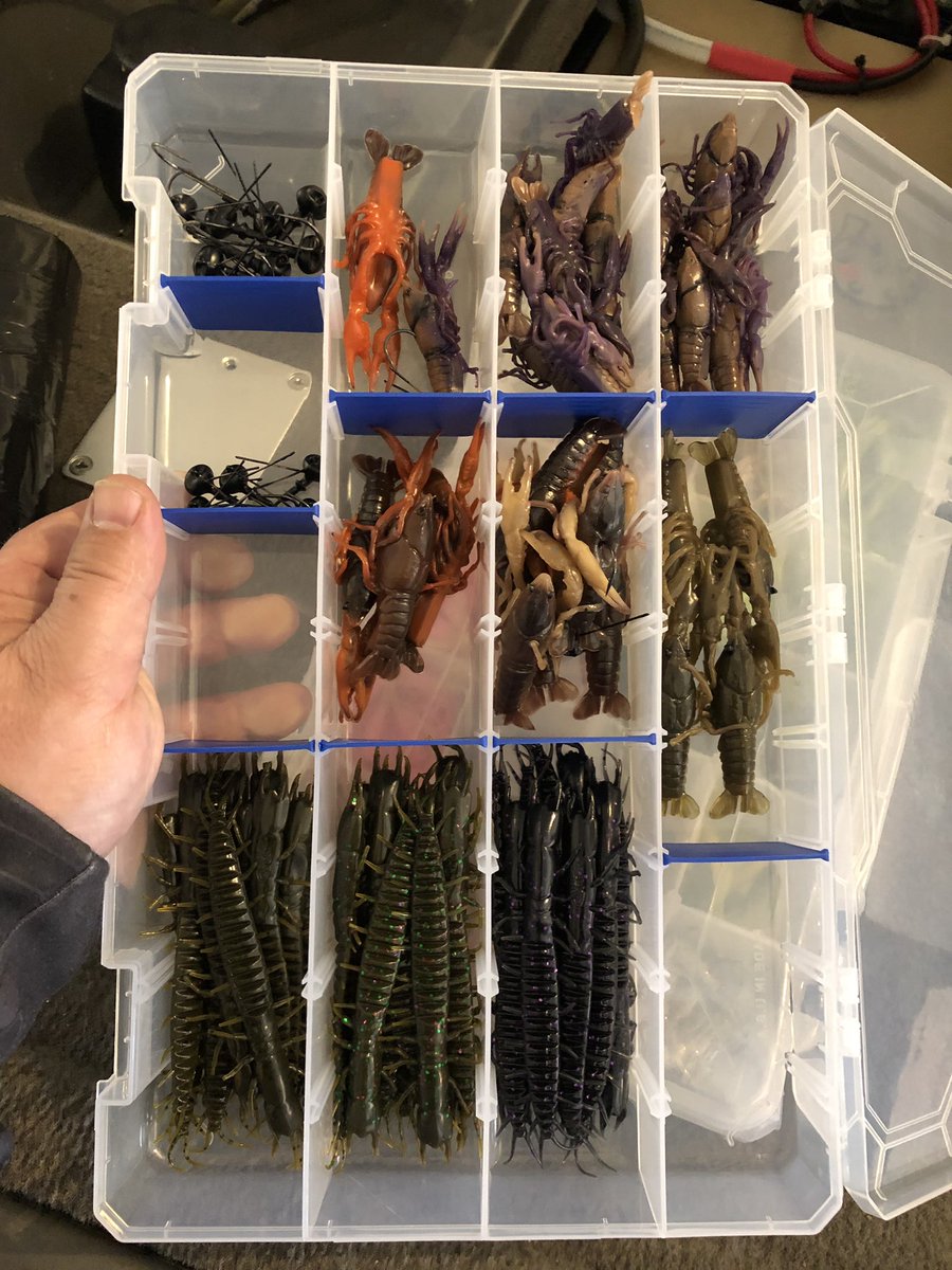 @TackleHD stocking up for spring. Love the new hellgrammites ! Awesome baits. 🔥🔥