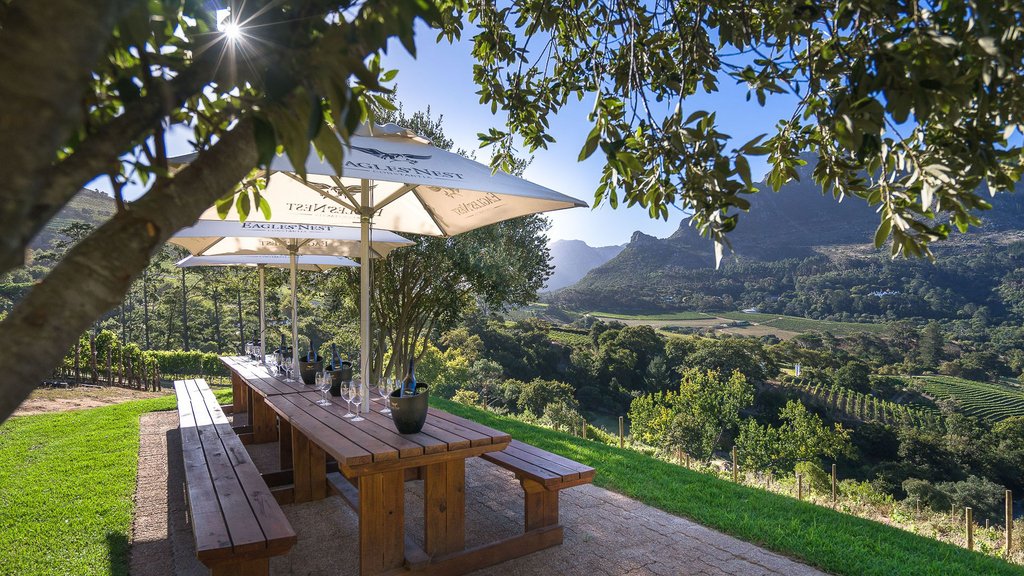 ConstantiaRoute's tweet photo. EAGLES NEST
Why not kick off the New Year with a new experience? Have you booked the private tasting journey at @EaglesNestWines yet? For R195 you'll enjoy a tasting in a remote and private spot on the farm with these views. Need we say more?
#loveconstantia https://t.co/ELeT2QDf4X
