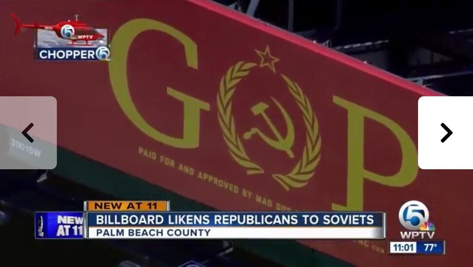 maddogpac's tweet photo. We made chopper footage! Can you believe it? Check it out MadDog followers.
https://t.co/A6aNEU1zDa
New billboard replaced #ImpeachmentNow on route to Mar-a-Lago. Speak the truth about the #GOP party.
Help keep the billboard up & visible
here 👉🏻https://t.co/h3mctEIAd6 https://t.co/KZPyFmQDHI