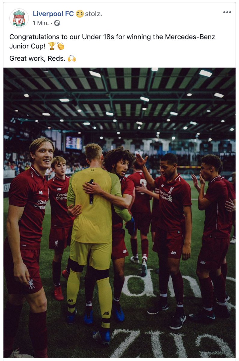 Achievement unlocked: <a href="/LFC/">Liverpool FC</a> posted your photo! 📸😍😊 #MBJC19