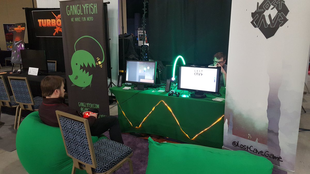 ganglyfish's tweet photo. Last day at @MIVSMAGFest, check us out in the #MIVS area while you can! #SuperMAG2019 #MAGfest #magfest2019 https://t.co/bpFHNbqKie