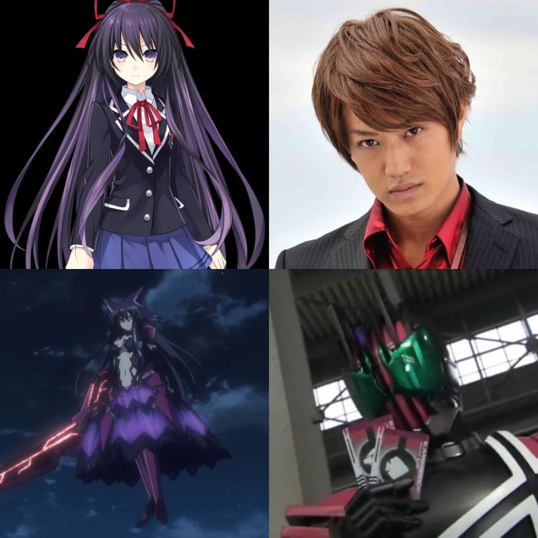 Farid Fauzan On Twitter I Was Imagine Two Different Characters From Different World Kadoya Tsukasa Also Known As Kamen Rider Decade Fighting Against Yatogami Tohka From Date A Live Tohka With Inverse