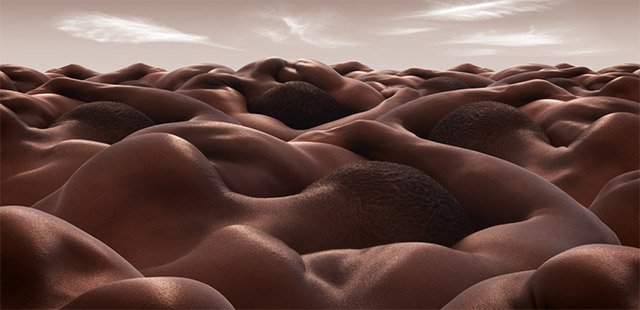 RevistaPICNIC's tweet photo. El artista #CarlWarner digitalizó diferentes partes del cuerpo humano para crear diferentes "paisajes". https://t.co/OamxcvNUHZ
