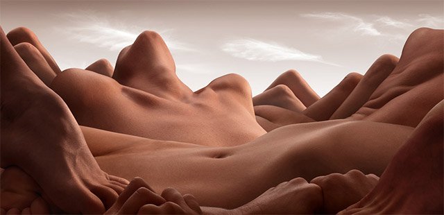 RevistaPICNIC's tweet photo. El artista #CarlWarner digitalizó diferentes partes del cuerpo humano para crear diferentes "paisajes". https://t.co/OamxcvNUHZ
