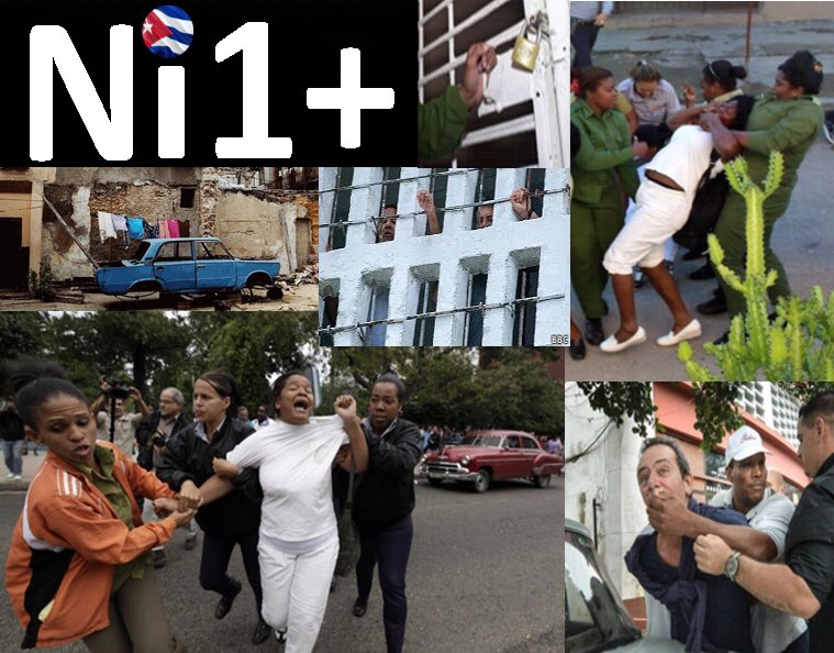ngotranslations's tweet photo. @LibertadChile1 @tutoquiroga @CUBADECIDE @14ymedio @JavierElHage @JairoLibreros @TatoskyD @jdanielferrer @agarciagv @YPsomosmas @JirilibreLa @Aledemar1M @alessacanada @albertodelacruz @elsa_cruzm @RadioEducacion @Liusantiesteban #NI1Mas #NiUnoMas @NiUnoMasCuba 
Join us in the #NotOneMore global campaign against one more year of dictatorship in #Cuba 
NO to:
❌ Oppression  
❌ #HumanRights violations 
❌ Criminalization of ideas   
❌ #Censorship 
❌ Slave labour 
❌ Misery 
#Canada #CBC #CNN #News #NTN24 https://t.co/YJzIWwsFbB
