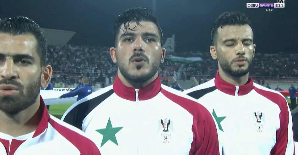 Iraqi_sn's tweet photo. بداية المباراة 
سوريا  - فلسطين 
توقعاتكم ؟ 
#كأس_آسيا_2019 #سوريا_فلسطين https://t.co/4hdIYFS0l3