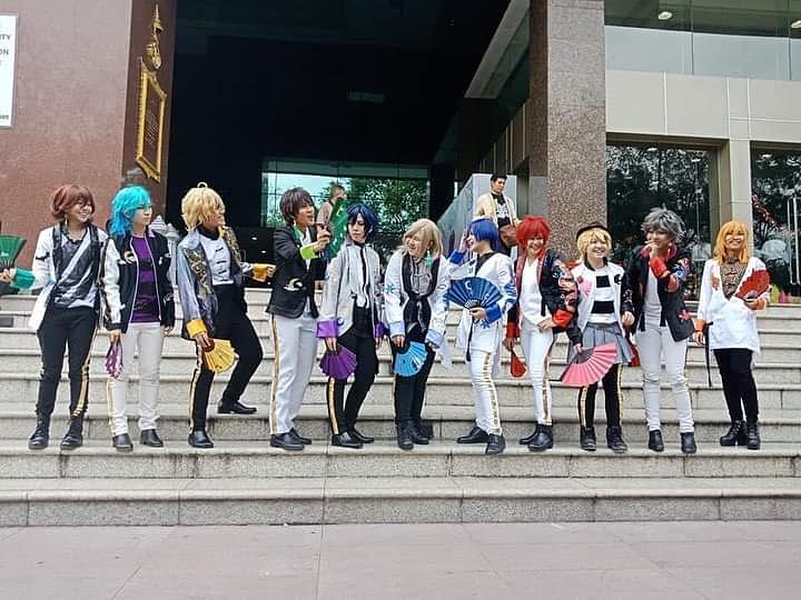 QKSSProject's tweet photo. #utapri #utapuri #utanoprincesama #quartetnight #starish #cosplay #utapuricosplay #うたプリ #うたプリカフェ #うたのプリンスさまっ #コスプレ #うたプリ物販 #コスプレダンス #ダンスカバー #アニメ #寿嶺二 #寺レン #来栖翔 #愛島セシル #渋谷友千香 #七海春歌 #雪月花 #setsugetsuka https://t.co/WZrYxpr8gv
