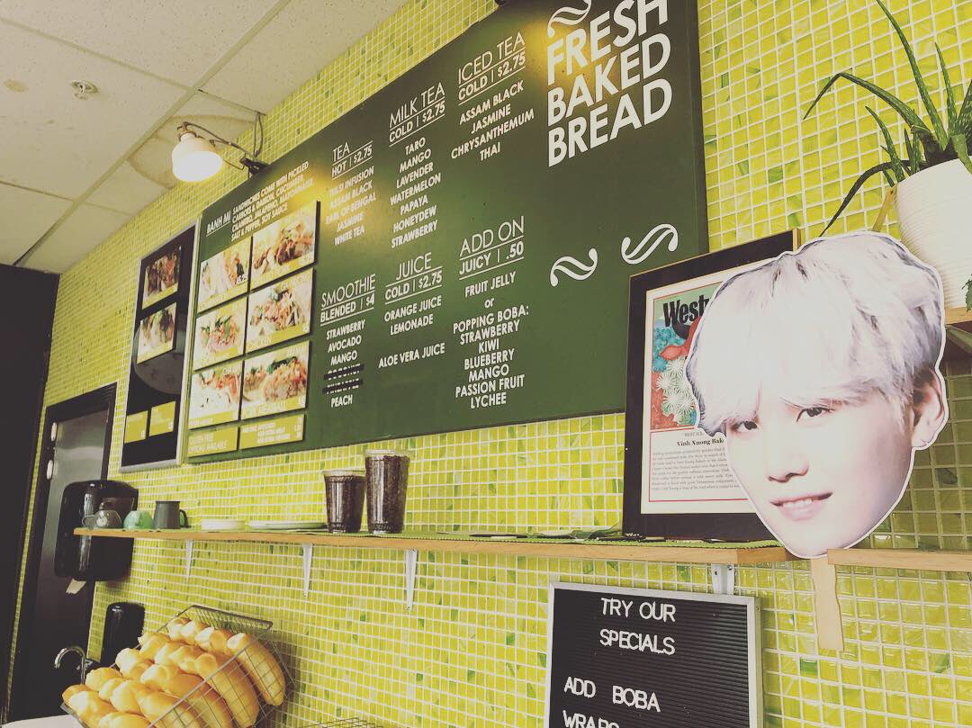 taekookgi143's tweet photo. Min Yoongi? Suga? August D? Chose your fighter! Come down to Vinh Xuong Bakery for Sonyeondan Sundays and a Bangtan Banh Mi! Be sure to answer the tip question of the day! @BTS_twt #suga #bigheadbangtan #btsneedsdenver #denverneedsbts #bangtanbanhmi #btsarmycolorado https://t.co/Tos4rN2QsC
