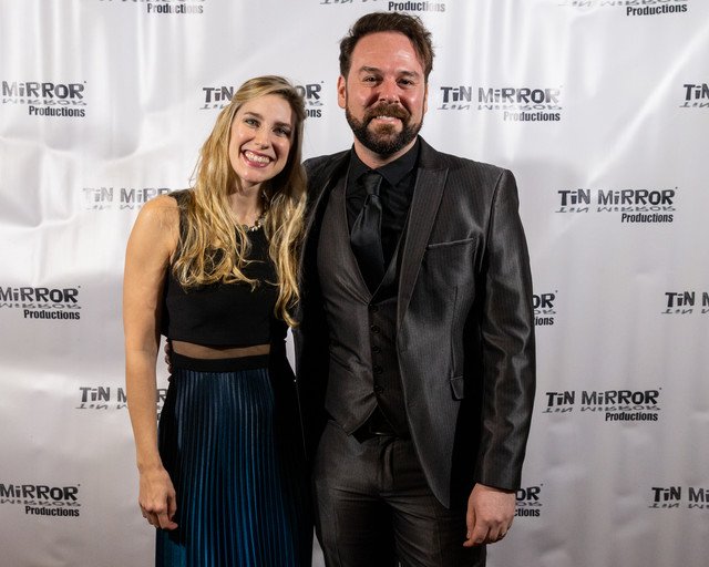 Tin_Mirror's tweet photo. Kathrine O'Shea and Maarten Cornelis on the red carpet at the premiere of feature film '3 Doors From Paradise' - Coming soon to Amazon Prime and more! #movies #film #FavoriteMovie #bestmovies #movienews #autistichero #autism https://t.co/BRZSIInxbh