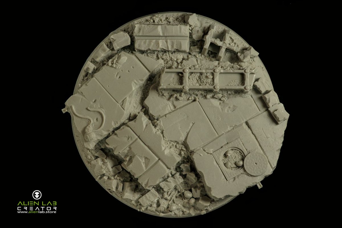 JacekSwinoga84's tweet photo. What do you think about my new bases ? :) "Urban Rubble"
#miniaturebases #scenerybases #battlebases #alienlab #alienlabcreator #bases #wargames #wargaming #tabletopgames #roundbases #warhammer40k #40k https://t.co/ne7Z6axpu5