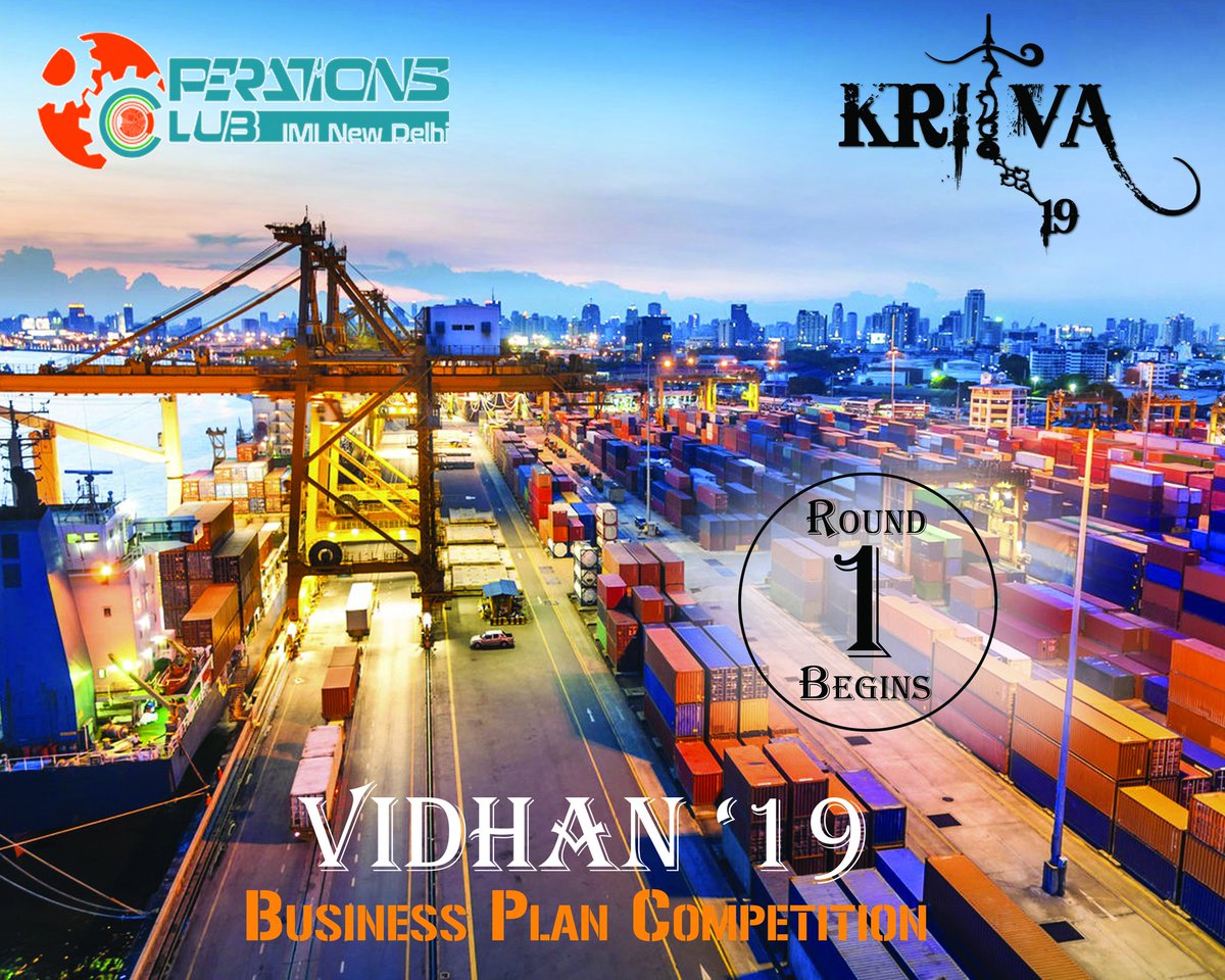 OpsClub_IMI's tweet photo. βTake time to deliberate, but when the time for action comes, stop thinking and go in!"
Ahoy Amigos,
Greetings from The Operations Club, IMI New Delhi!
The Round 1 for Vidhan 2019 begins!
All the very best!
#Vidhan19
#OperationsClub
#Kritva19
#PoweredByPanasonic
#IMINewDelhi https://t.co/e76ThrHA9B