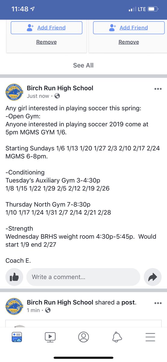 birch run student section!! tweet media