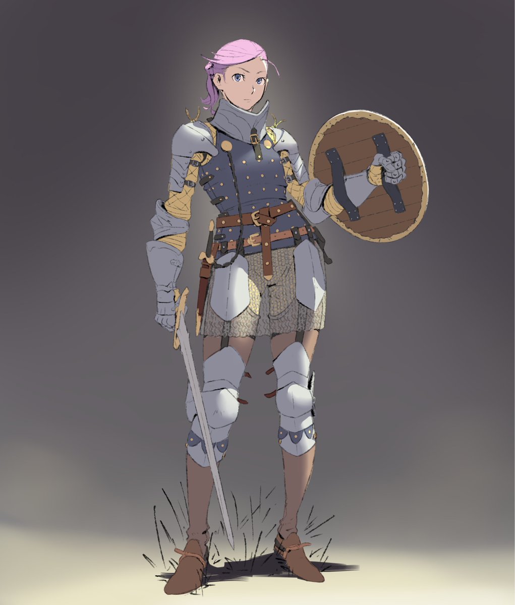 FF69x's tweet photo. Let's continue the medieval fantasy girl armor series. This time a Knight concept. 

#characterdesign #ff69 #manga #dungeonsanddragons #larp #larpeiros #cosplayergirl #medieval
#MedievalFantasy #armory #armorgirl #conceptdesign https://t.co/SKH3c0mToP