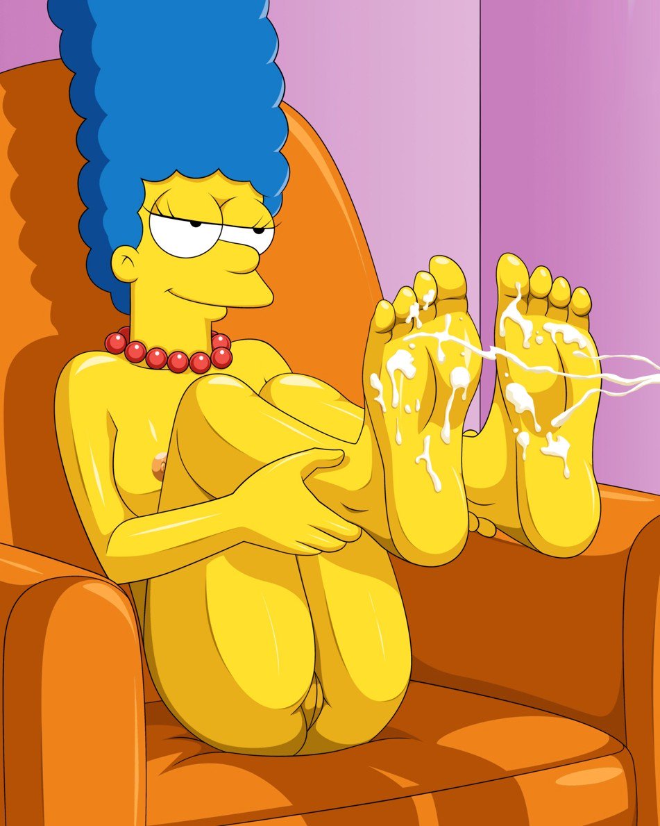 Oh my #nsfw #MargeSimpson #feet #soles #footfetısh #feetporn #cumonfeet #se...