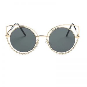 Sexy Cat Eye Sunglasses -Reflective, Mirror Coating in Retro Gold Gray 
shopsunglasses.net/product/fashio… #SundayMorning #Fashionista #Accessories