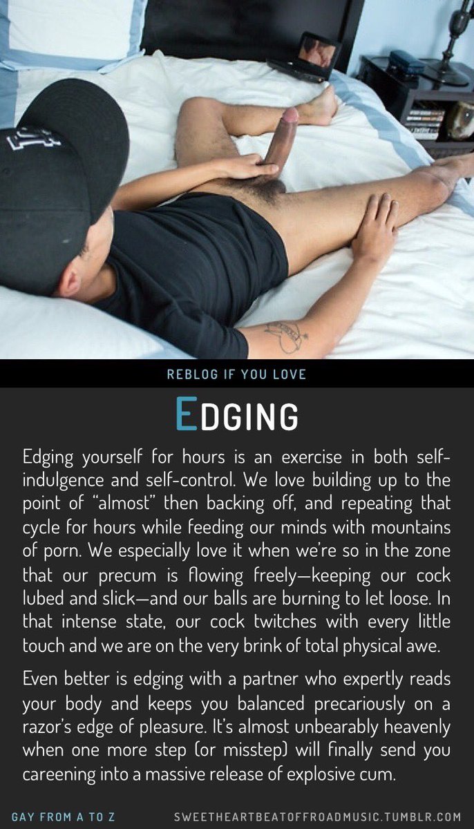 What is edging? 