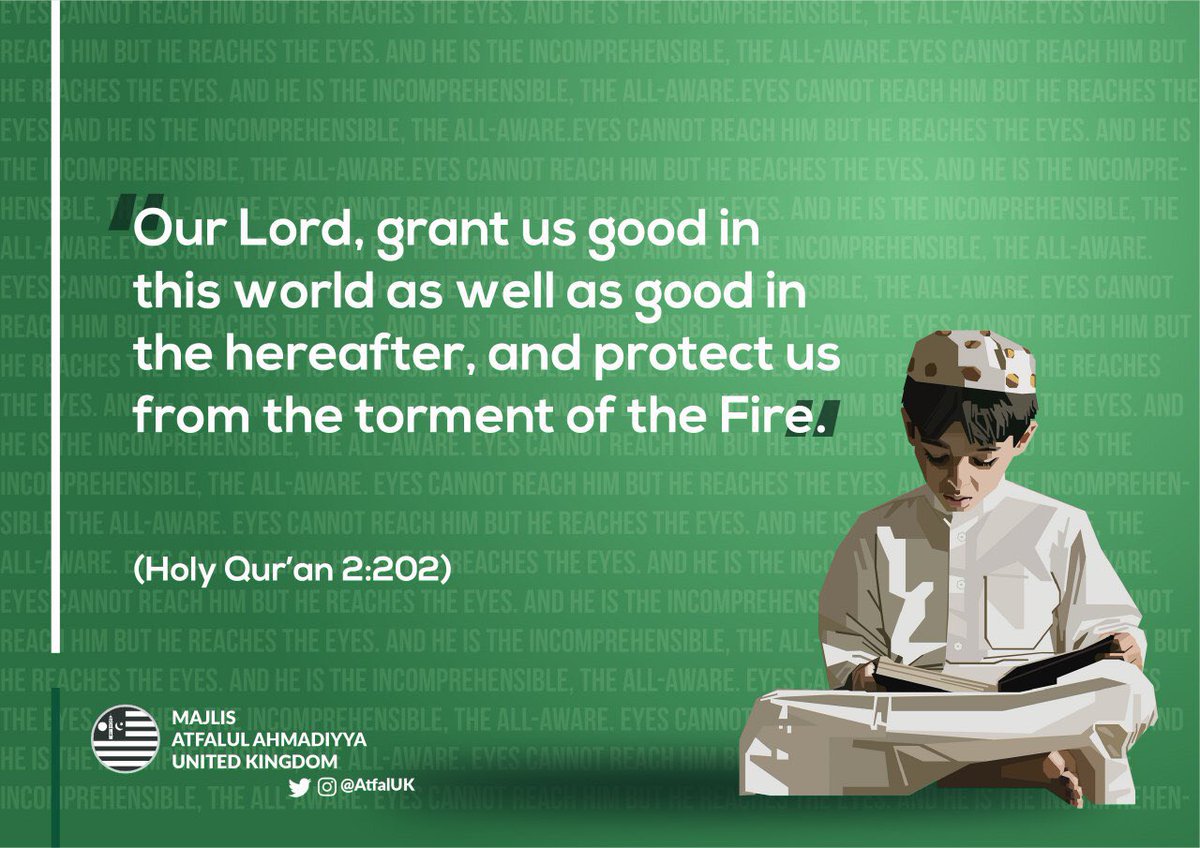 Only can #God grant us #paradise; as the Promised Messiah writes in his book Noah’s Ark that ‘our paradise lies in our God, Our highest delight is in our God for we have seen him and found every beauty in Him.’

<a href="/UKMuslimYouth/">AMYA UK</a> #Islam #education #Ahmadiyya #KnowledgeIsPower #
