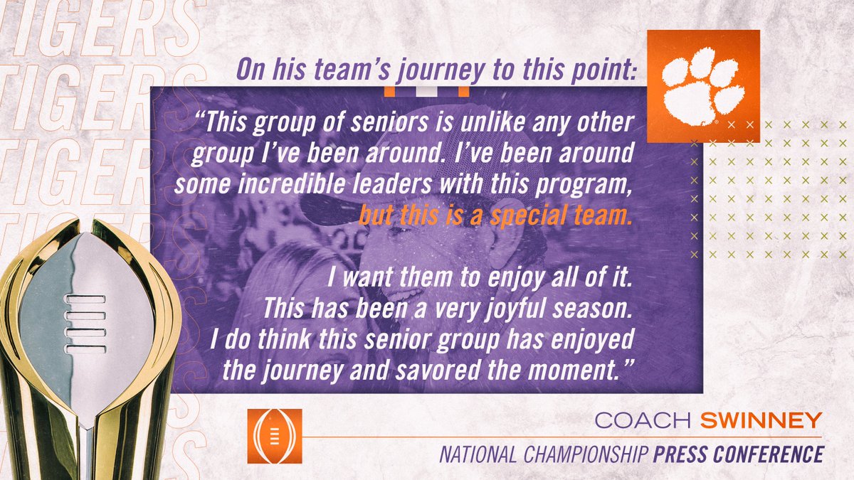 Clemson Football tweet media