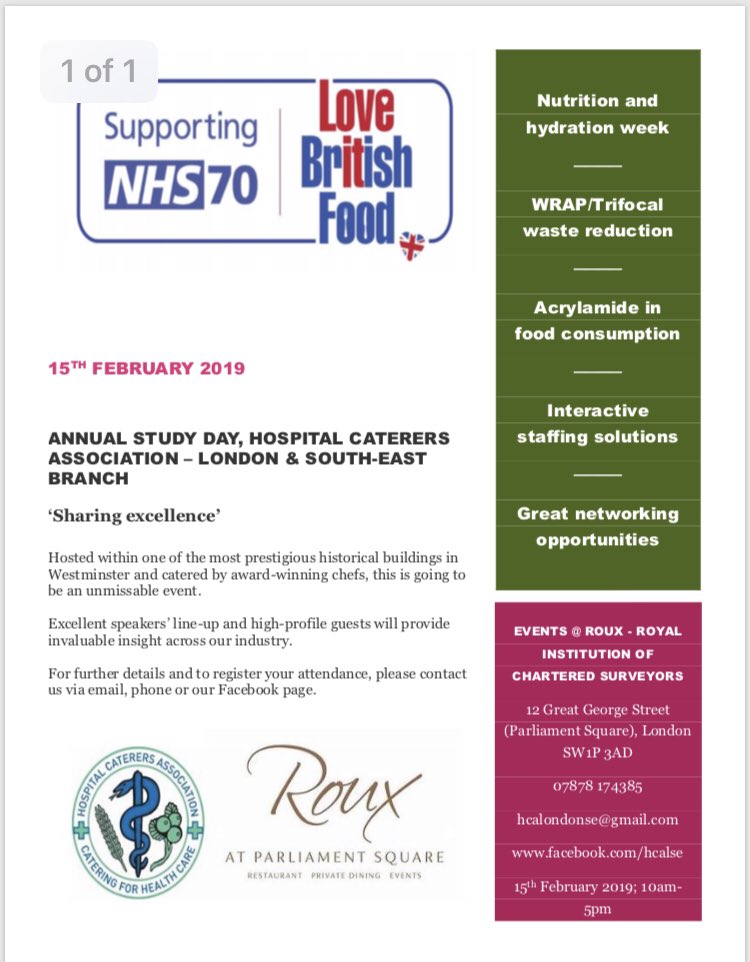 Our #studyday plans are shaping up nicely! Fabulous location and great company; what a way to start the new year 😁.

Keep an eye out for further details and make sure to get in touch about registration if you haven’t already done so. #hca