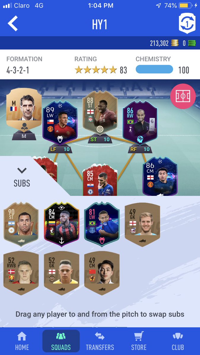 incatrades's tweet photo. Alguna sugerencia de mejora para mi equipo? RT para ayudar porfavor,
@gruuuuuuuuu845 @fut_reventaos https://t.co/ZSkRCaBxRn