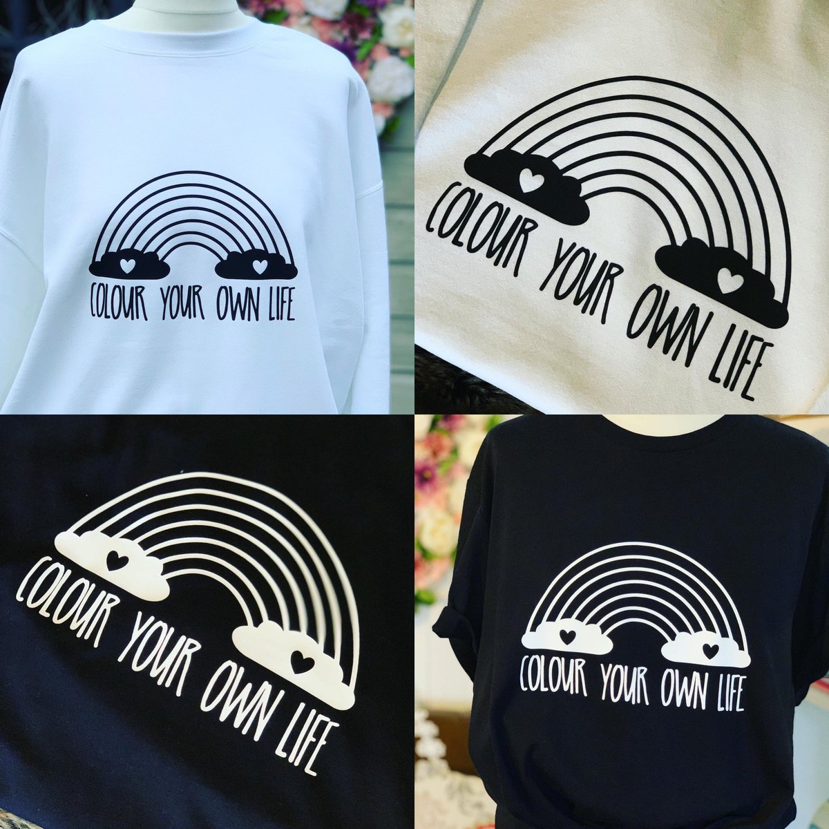 FussyBe's tweet photo. Colour your own life!
Unique New design Sweater & T Shirt available in black and white ... now live on our Etsy store ..
@fussybe #fussybe #tshirt #sweater #sweaterdesign #uniquejumper #uniquedesign #tshirtdesign #tshirtshop #positivevibes #colour #colourlife #colouryourownlife https://t.co/bBARrm2iPE