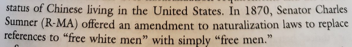 14/Now, some people argue that America never considered nonwhite immigrants to be equal to white immigrants. But there was at least one group who did!Those were the Radical Republicans of the post-Civil War era. They were basically the SJWs of their day.