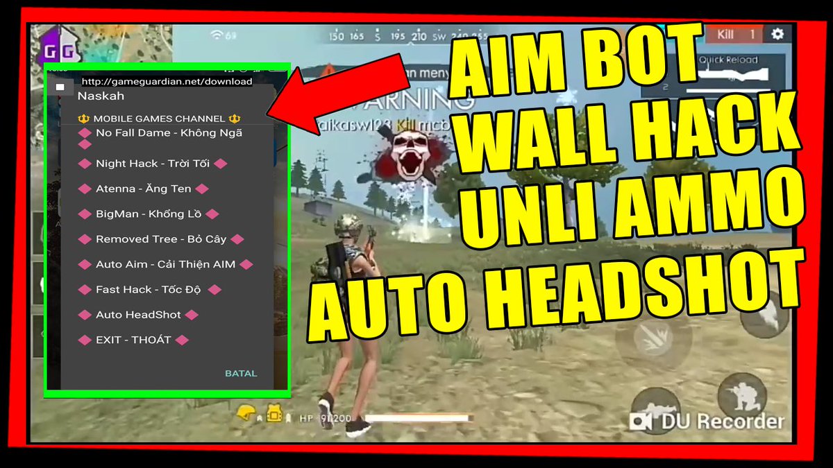 Free Fire Hack Script Auto Headshot Legits