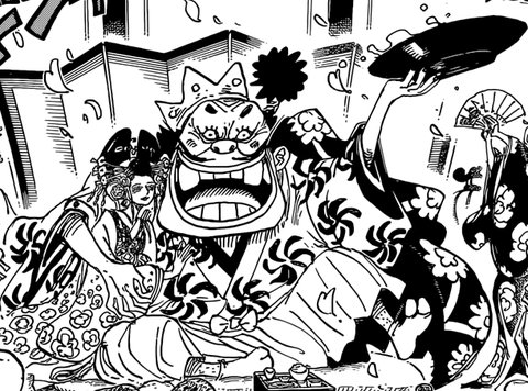 ちゃん速 ワンピース ちゃん速 Onepiece ワンピース 930話 黒炭オロチがブサイクでワロタｗｗｗｗｗ小物だろこいつ 画像あり ネタバレ 感想まとめ T Co Vnkbu2uyic