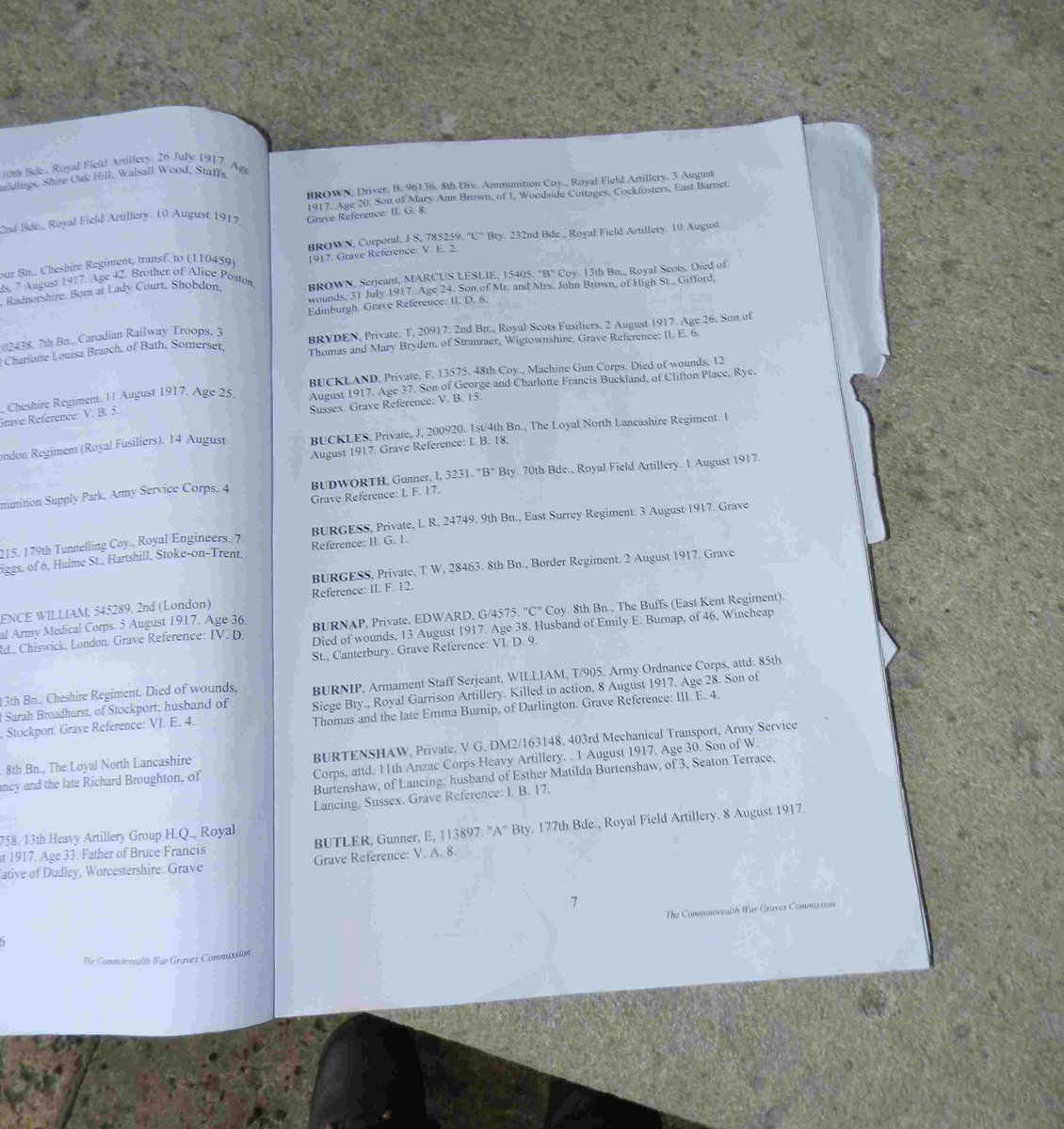 Brandhoek Burgess WW1 tinyurl.com/y7rqugcb